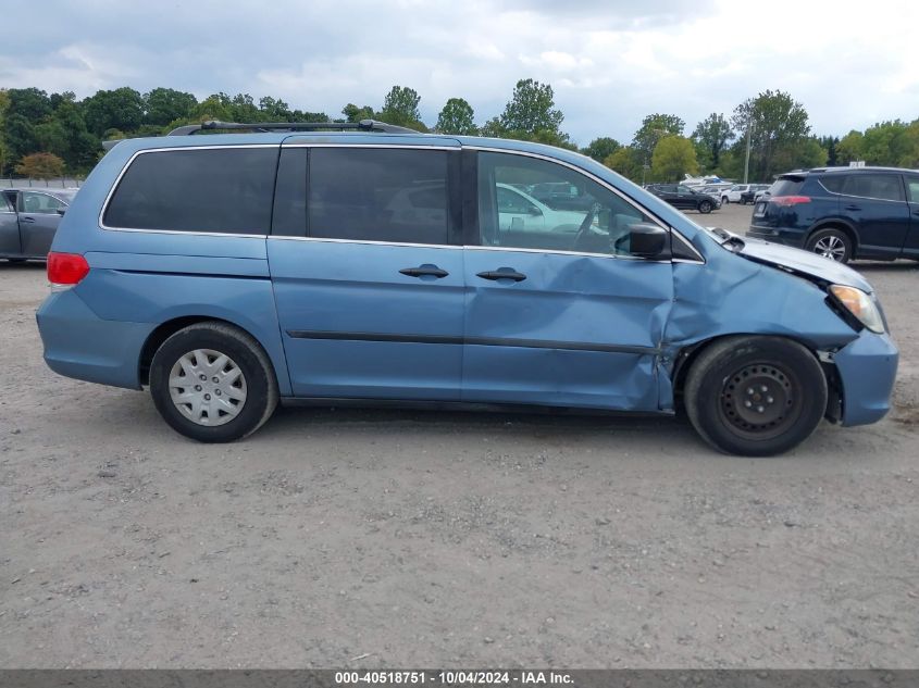 5FNRL3H26AB088030 2010 Honda Odyssey Lx