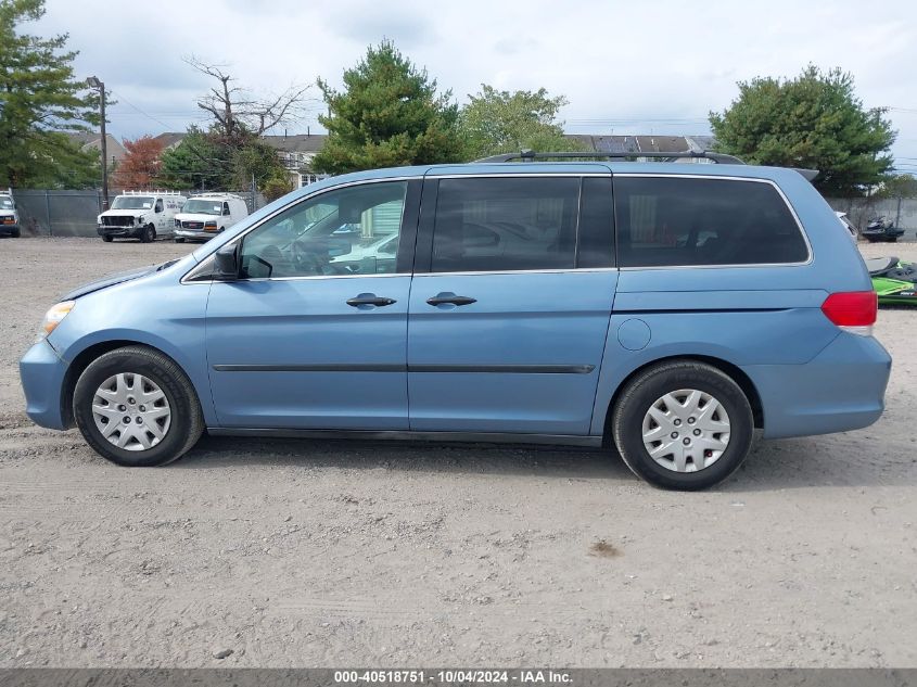 5FNRL3H26AB088030 2010 Honda Odyssey Lx