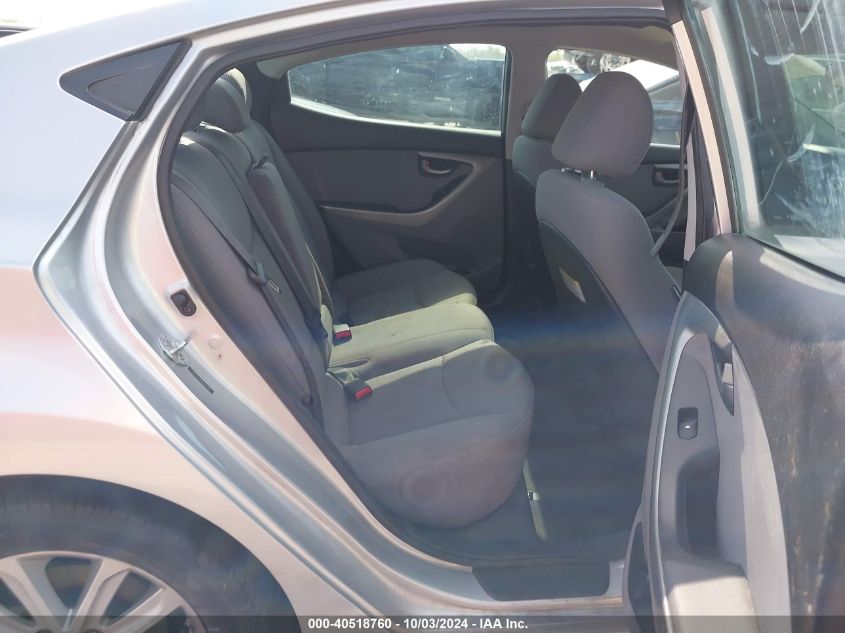 5NPDH4AE8EH493741 2014 Hyundai Elantra Se