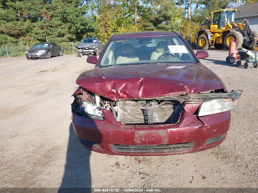 2007 Hyundai Sonata Gls VIN: 5NPET46C97H220031 Lot: 40518782