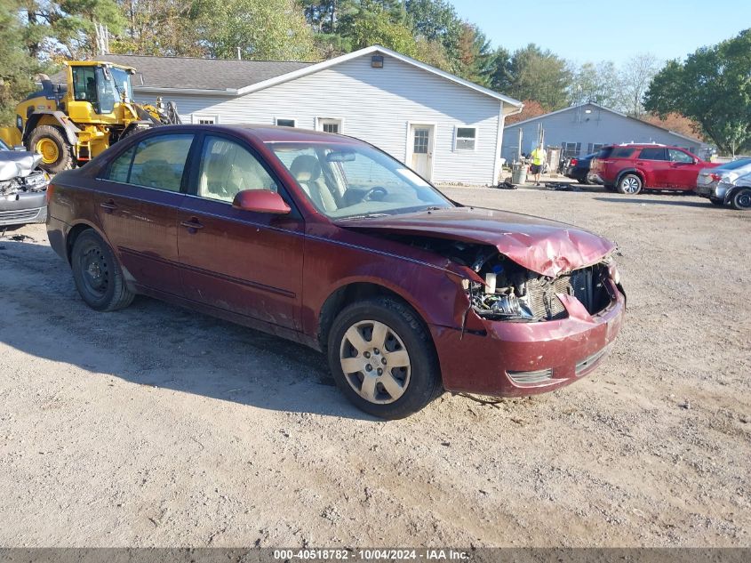 5NPET46C97H220031 2007 Hyundai Sonata Gls