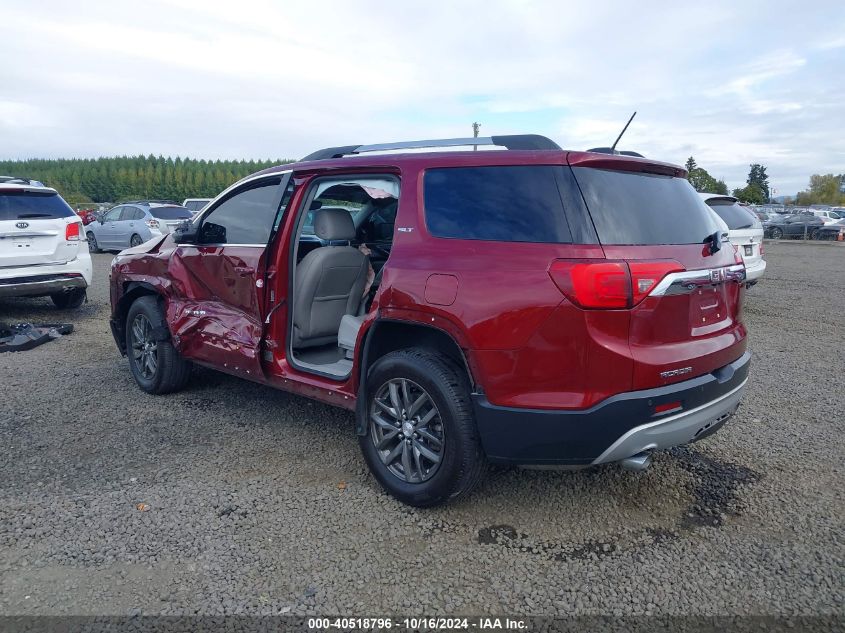 VIN 1GKKNMLS9JZ140936 2018 GMC Acadia, Slt-1 no.3