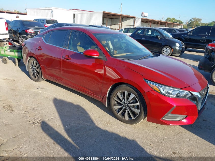 VIN 3N1AB8CV9PY245046 2023 NISSAN SENTRA SV XTRONIC CVT