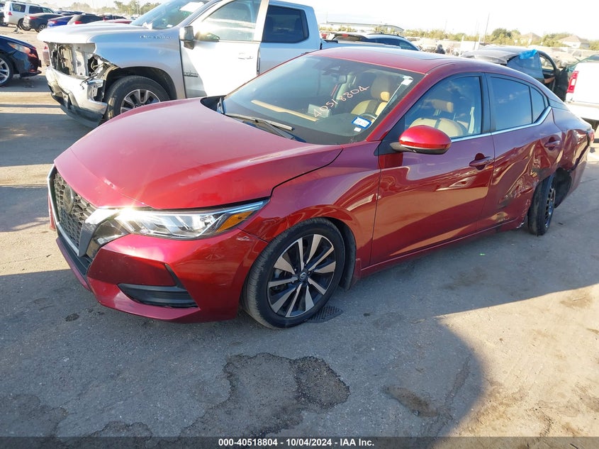 VIN 3N1AB8CV9PY245046 2023 NISSAN SENTRA SV XTRONIC CVT