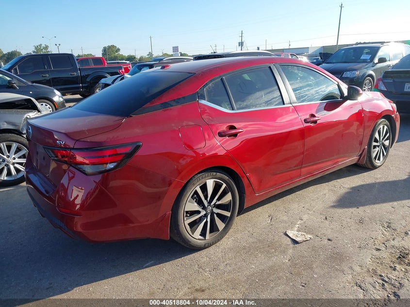 VIN 3N1AB8CV9PY245046 2023 NISSAN SENTRA SV XTRONIC CVT