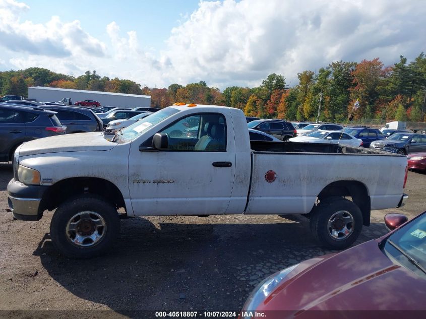 2005 Dodge Ram 2500 St VIN: 3D7KS26D05G815316 Lot: 40518807