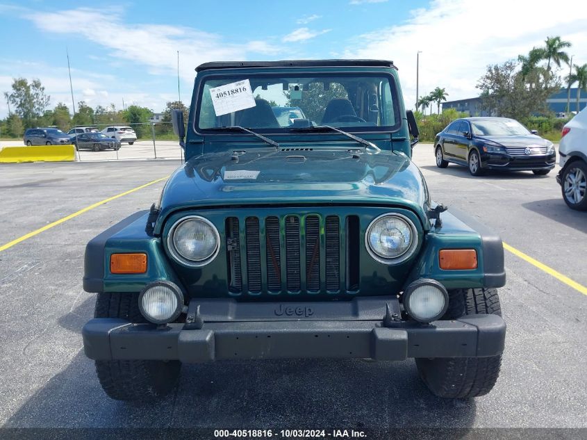 1999 Jeep Wrangler Sahara VIN: 1J4FY49S5XP490798 Lot: 40518816