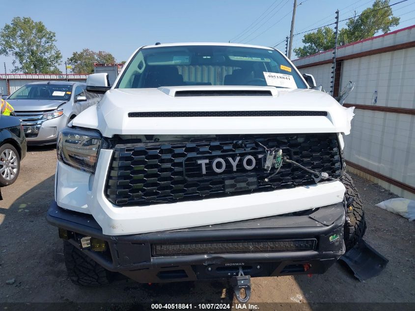 2019 Toyota Tundra Trd Pro 5.7L V8 VIN: 5TFDY5F19KX802497 Lot: 40518841