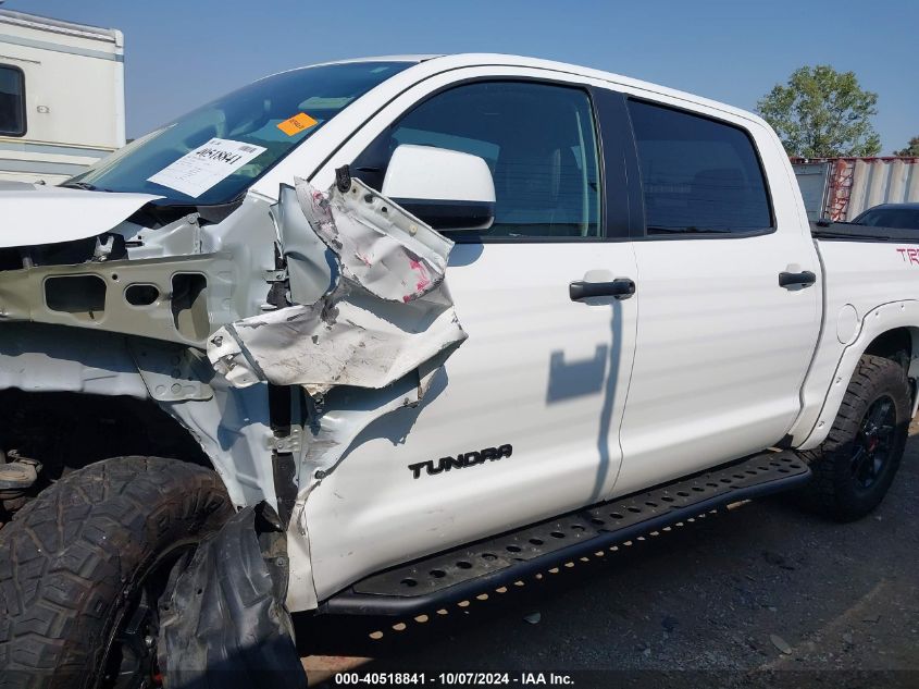 2019 Toyota Tundra Trd Pro 5.7L V8 VIN: 5TFDY5F19KX802497 Lot: 40518841