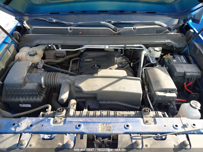 VIN 1GCGSBEA5K1125868 2019 CHEVROLET COLORADO WT