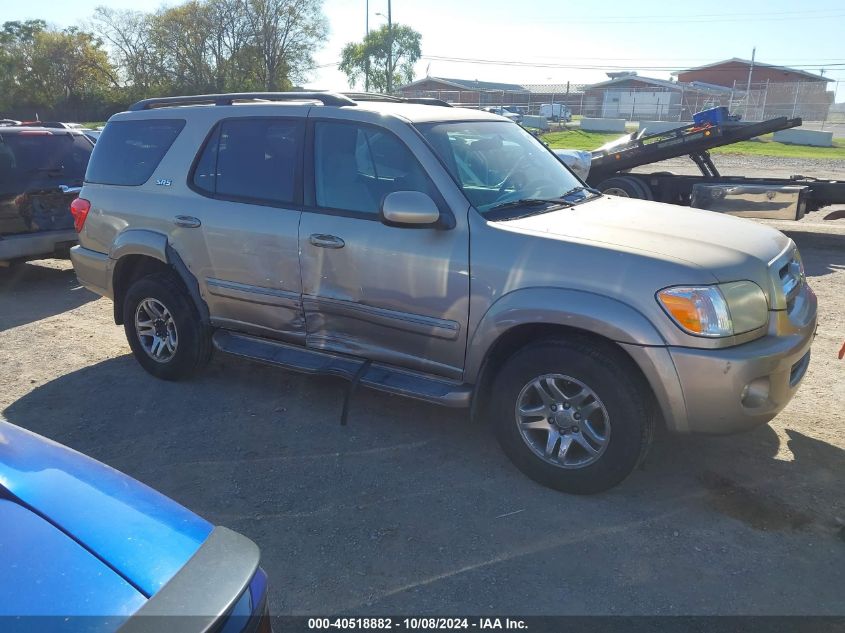 2006 Toyota Sequoia Sr5 V8 VIN: 5TDBT44A76S260380 Lot: 40518882