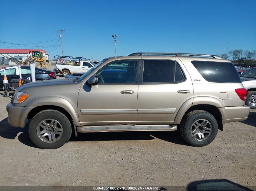 2006 Toyota Sequoia Sr5 V8 VIN: 5TDBT44A76S260380 Lot: 40518882