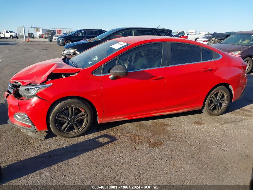 2018 Chevrolet Cruze Lt Auto VIN: 1G1BE5SM0J7241579 Lot: 40518881