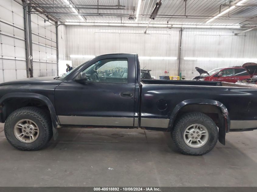 1999 Dodge Dakota VIN: 1B7GG26Y8XS166381 Lot: 40518892