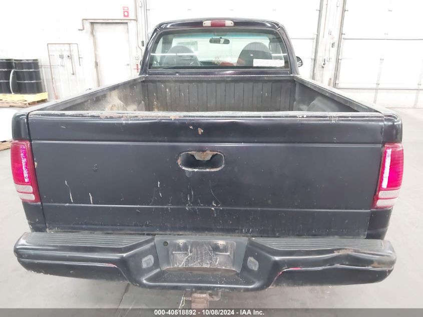 1B7GG26Y8XS166381 1999 Dodge Dakota