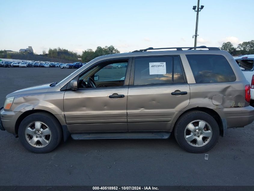 2004 Honda Pilot Exl VIN: 2HKYF18554H523160 Lot: 40518952