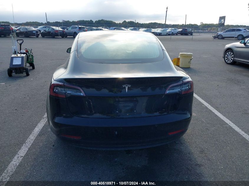 2018 Tesla Model 3 VIN: 5YJ3E1EB1JF118706 Lot: 40518971