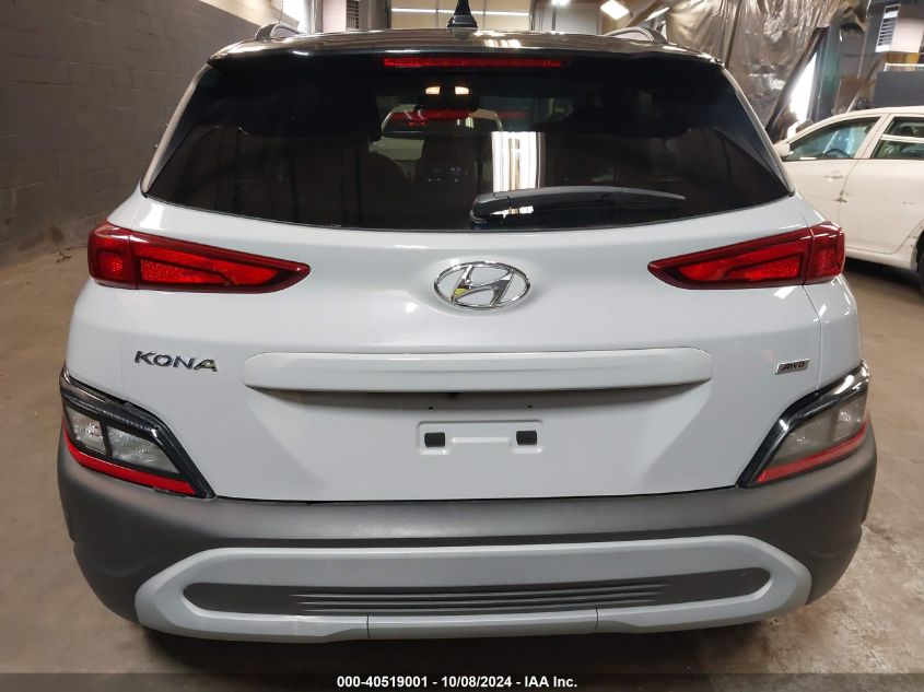 2023 Hyundai Kona Sel VIN: KM8K6CABXPU042022 Lot: 40519001