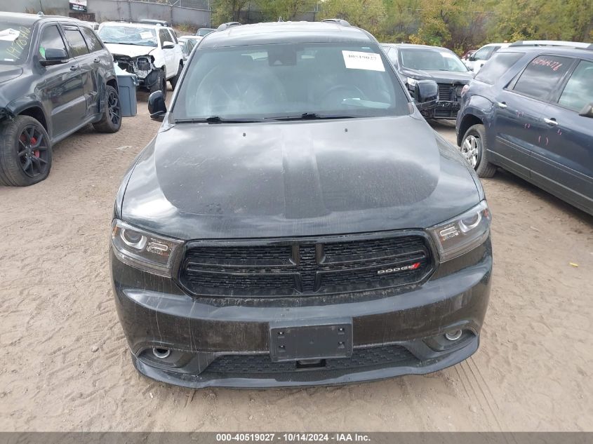 2018 Dodge Durango Gt Awd VIN: 1C4RDJDGXJC219184 Lot: 40519027