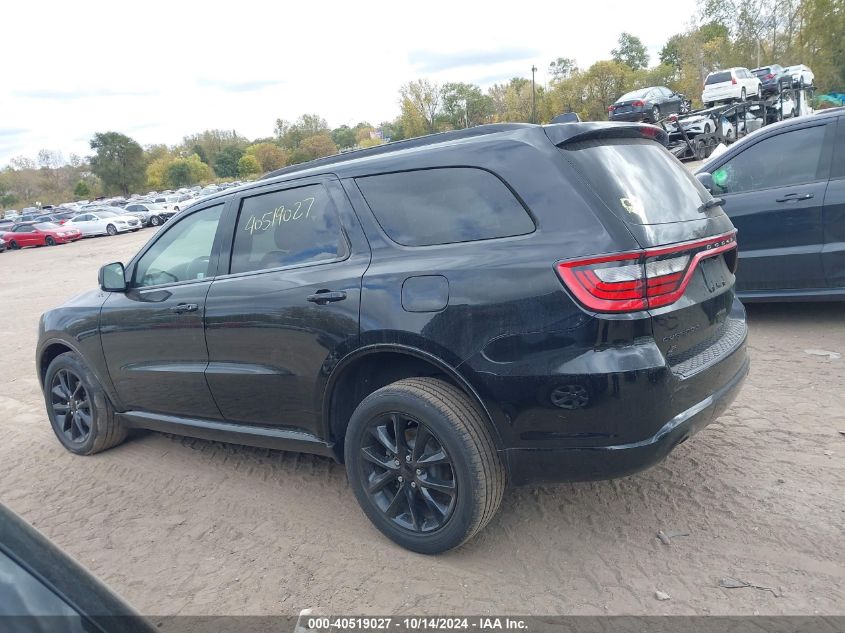 2018 Dodge Durango Gt Awd VIN: 1C4RDJDGXJC219184 Lot: 40519027