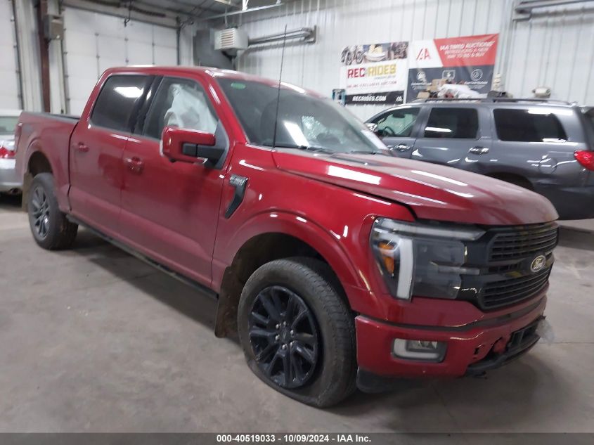 2024 FORD F-150 PLATINUM - 1FTFW7L87RFA87859