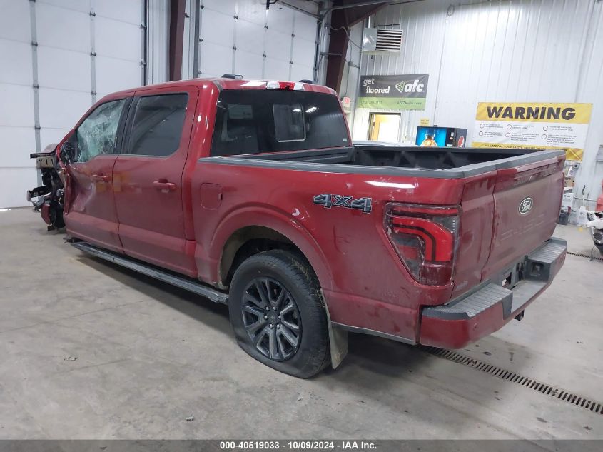 2024 FORD F-150 PLATINUM - 1FTFW7L87RFA87859