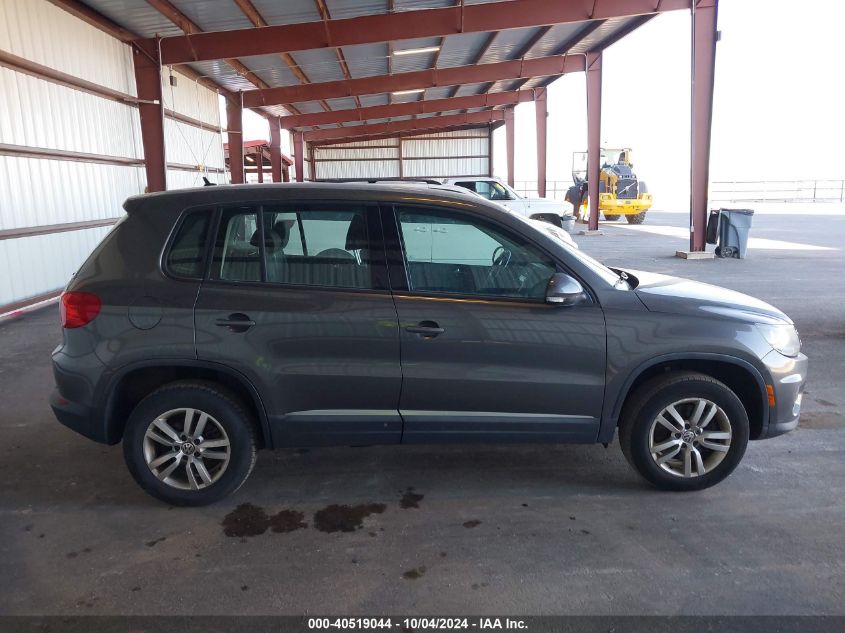 2014 Volkswagen Tiguan S VIN: WVGAV3AX6EW556185 Lot: 40519044