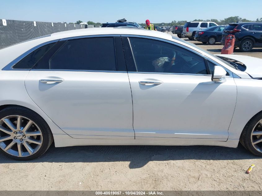 2016 Lincoln Mkz VIN: 3LN6L2G91GR610738 Lot: 40519057