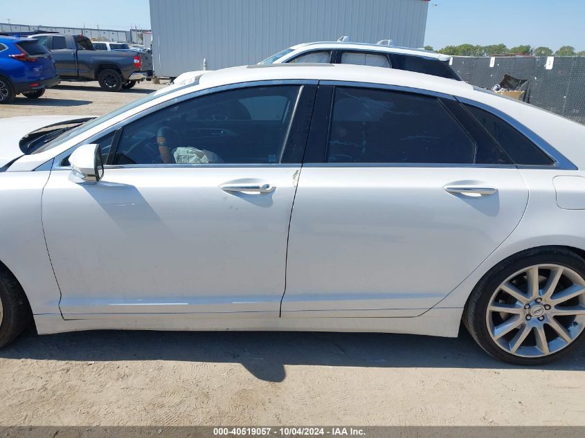 2016 Lincoln Mkz VIN: 3LN6L2G91GR610738 Lot: 40519057