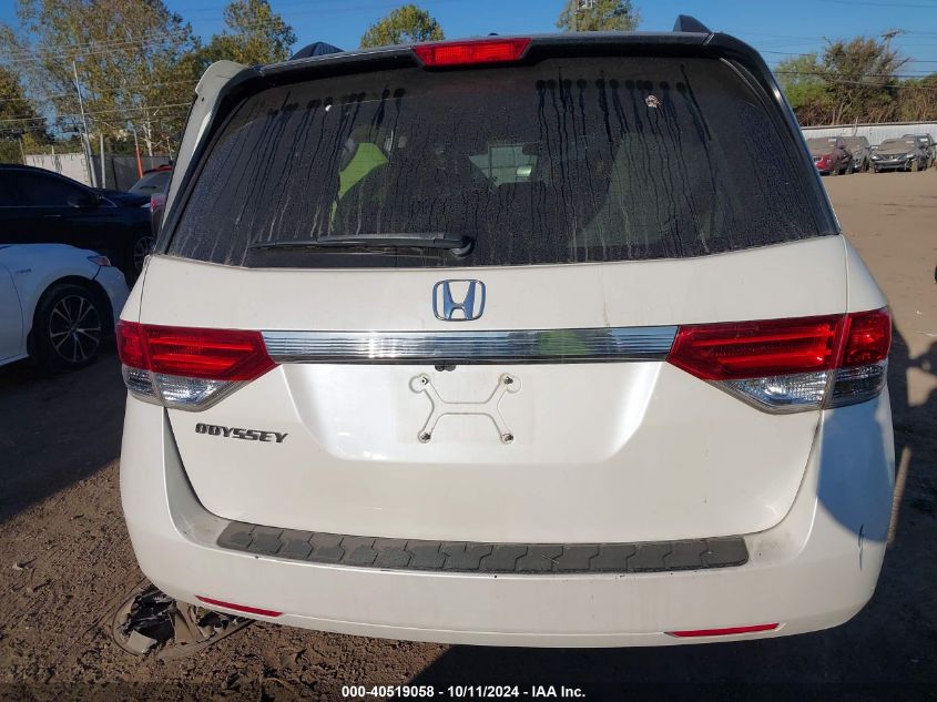 2015 Honda Odyssey Exl VIN: 5FNRL5H69FB090649 Lot: 40519058