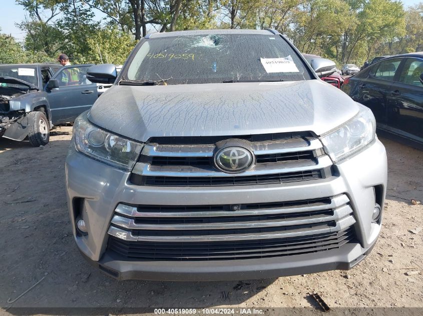 5TDDZRFH4HS405165 2017 Toyota Highlander Limited Platinum