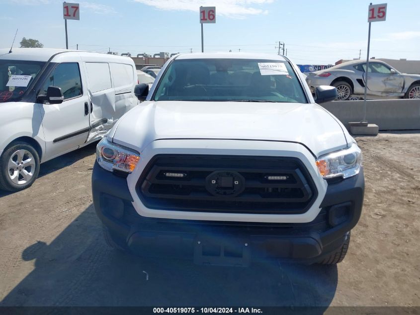 2022 Toyota Tacoma Sr VIN: 3TYRX5GN0NT064128 Lot: 40519075