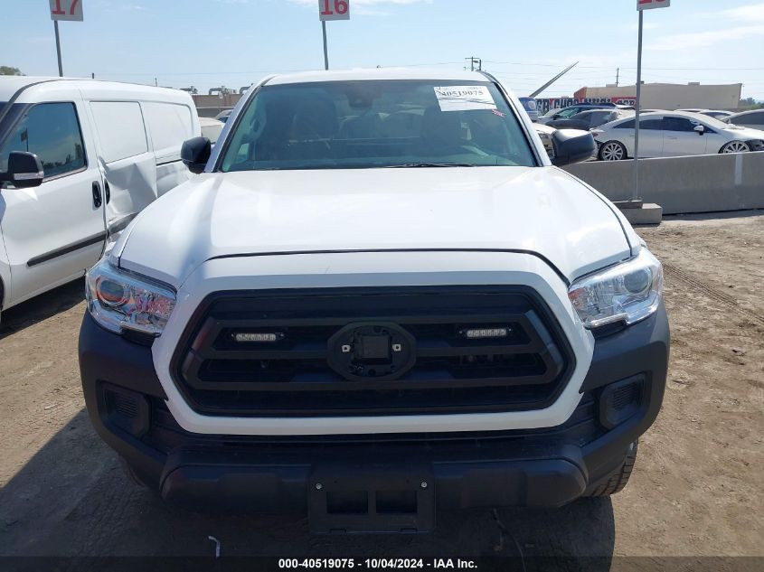 2022 Toyota Tacoma Sr VIN: 3TYRX5GN0NT064128 Lot: 40519075