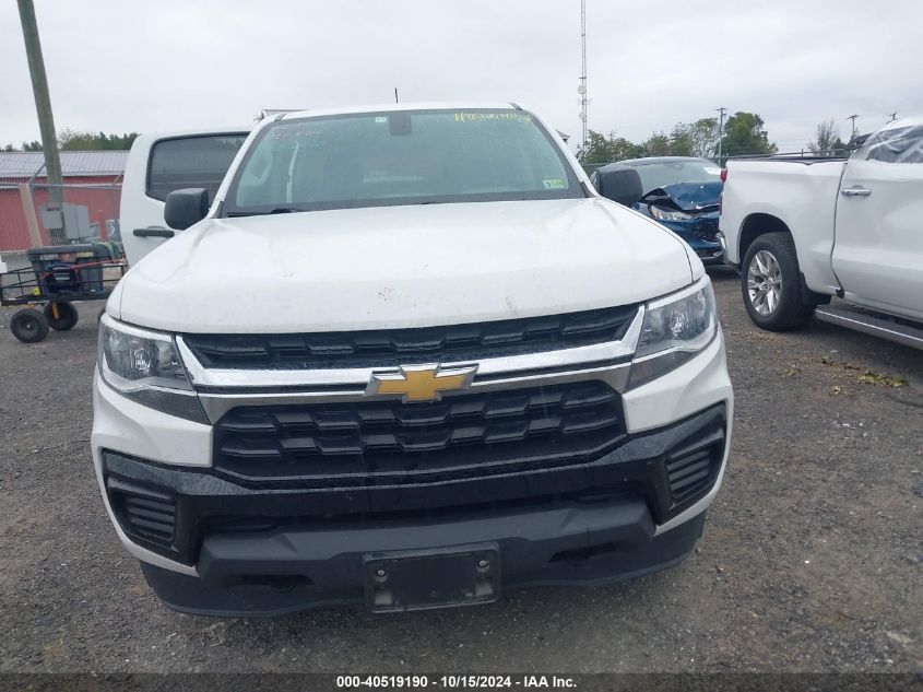 2022 Chevrolet Colorado 4Wd Short Box Wt VIN: 1GCGTBEN5N1191678 Lot: 40519190