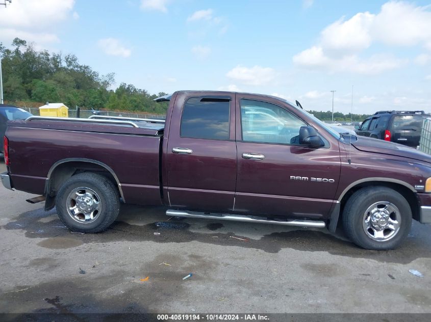 2004 Dodge Ram 2500 Slt/Laramie VIN: 3D7KA28D94G177128 Lot: 40519194