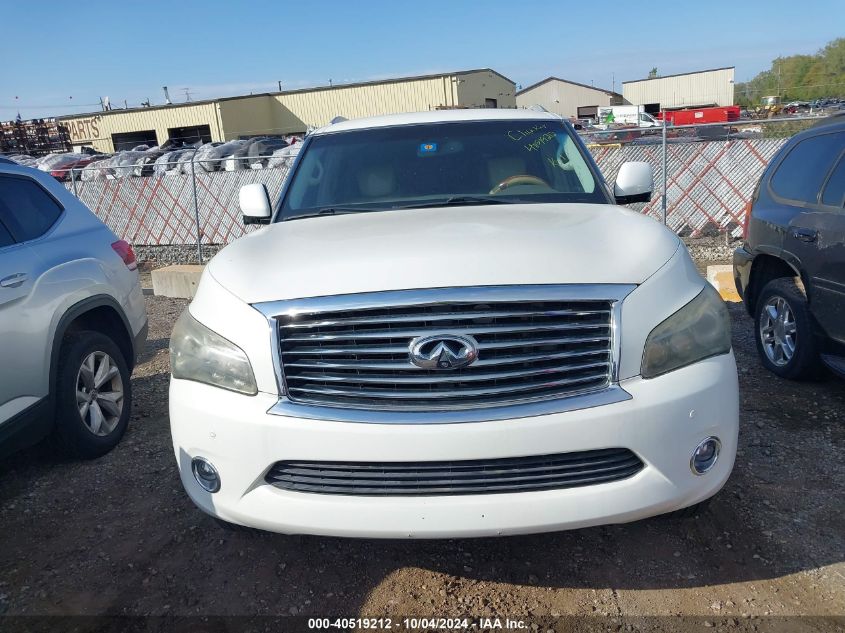 2012 Infiniti Qx56 VIN: JN8AZ2NF2C9519462 Lot: 40519212