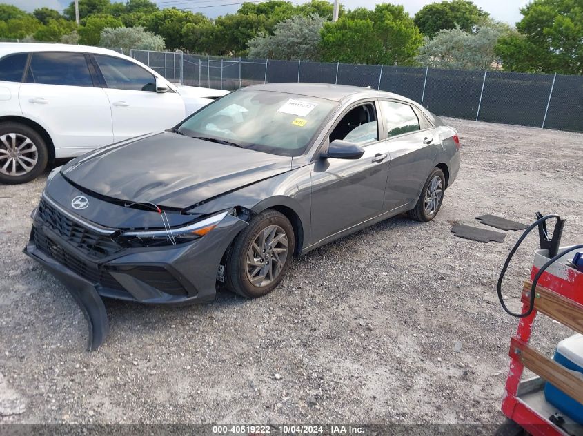 2024 Hyundai Elantra Sel VIN: KMHLM4DG2RU681604 Lot: 40519222