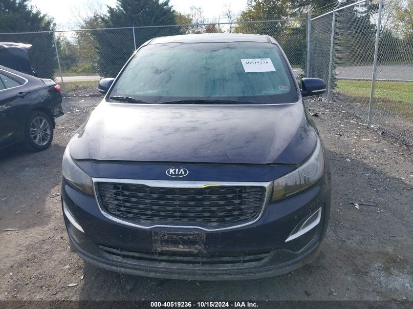 2020 Kia Sedona Lx VIN: KNDMB5C1XL6618392 Lot: 40519236