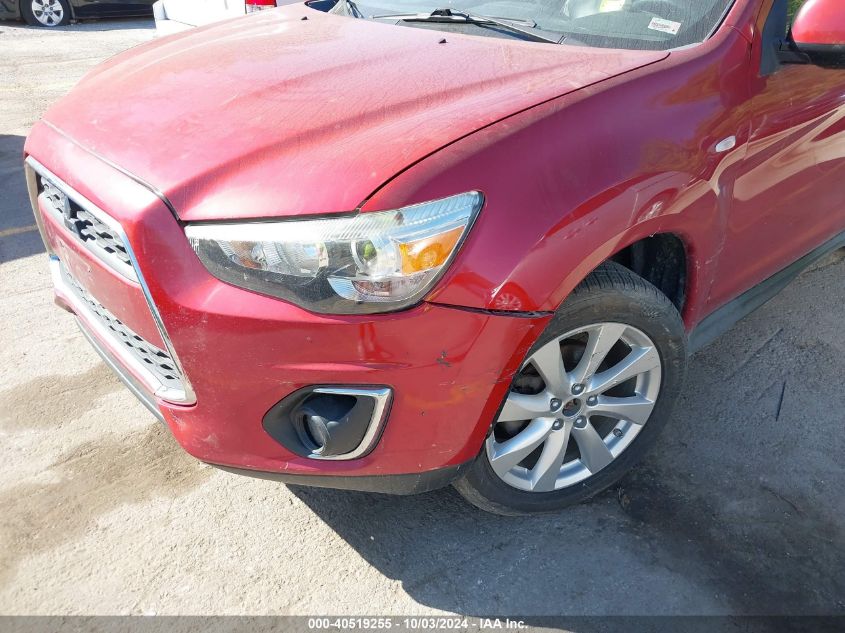 2014 Mitsubishi Outlander Sport Se VIN: 4A4AR4AU4EE017826 Lot: 40519255