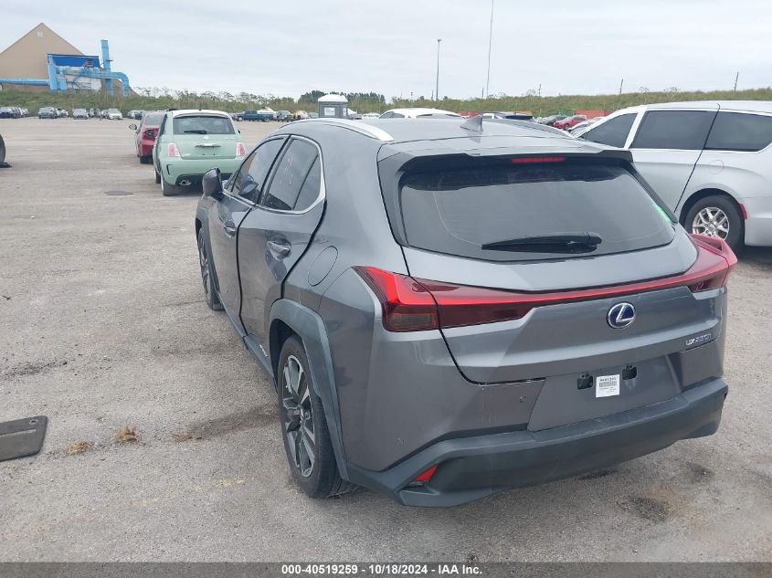 VIN JTHU9JBH9K2010922 2019 Lexus UX 250H no.3