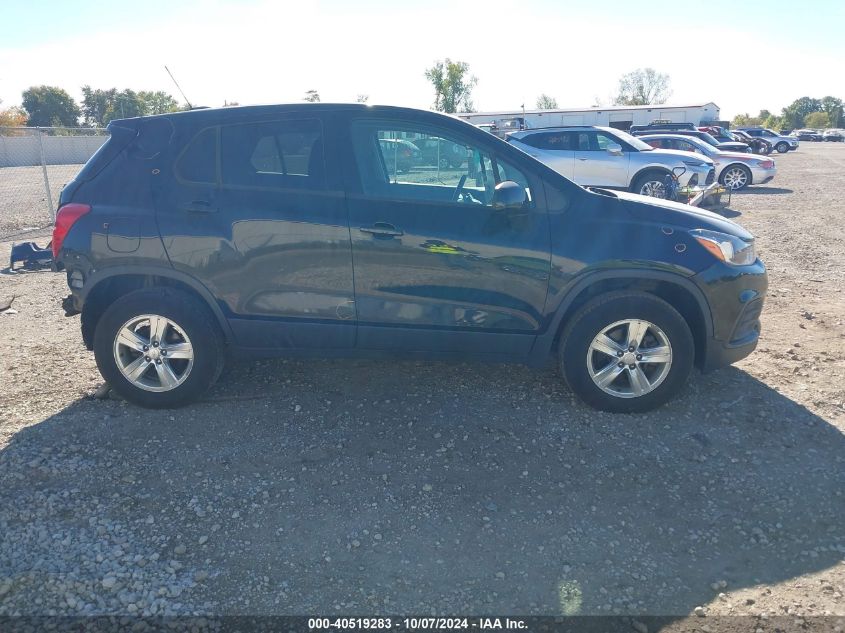 2019 Chevrolet Trax Ls VIN: 3GNCJNSB9KL261503 Lot: 40519283