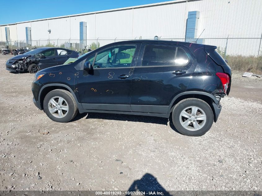 2019 Chevrolet Trax Ls VIN: 3GNCJNSB9KL261503 Lot: 40519283