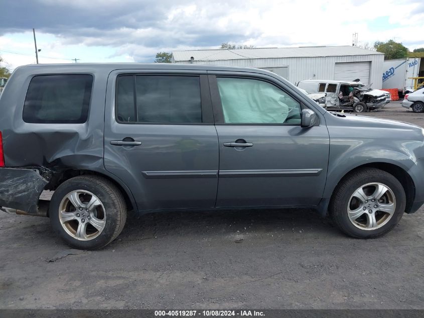 2013 Honda Pilot Ex VIN: 5FNYF4H45DB052974 Lot: 40519287