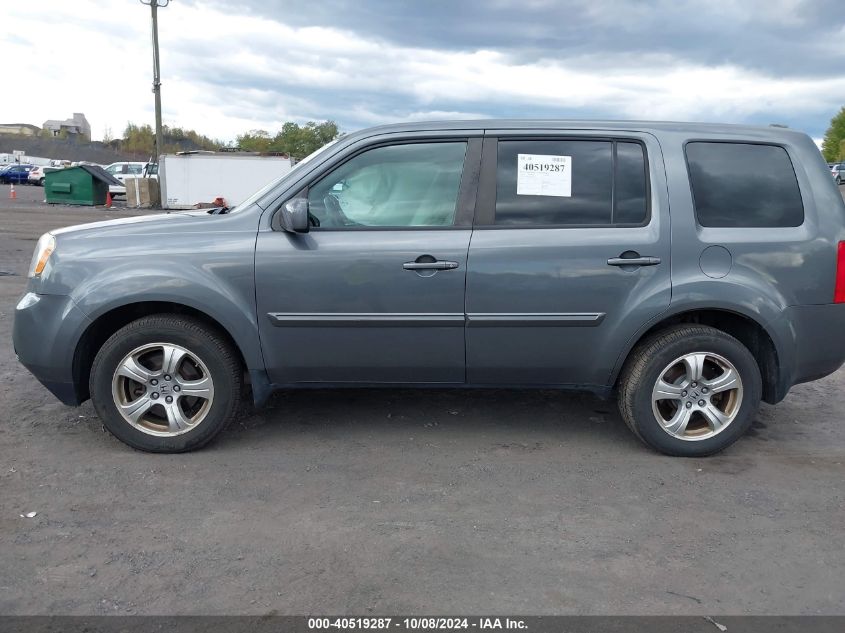 2013 Honda Pilot Ex VIN: 5FNYF4H45DB052974 Lot: 40519287