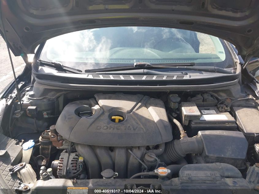 5NPDH4AE9CH146075 2012 Hyundai Elantra Limited