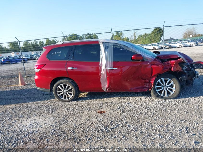 2014 Nissan Pathfinder Sv VIN: 5N1AR2MM5EC732144 Lot: 40519347