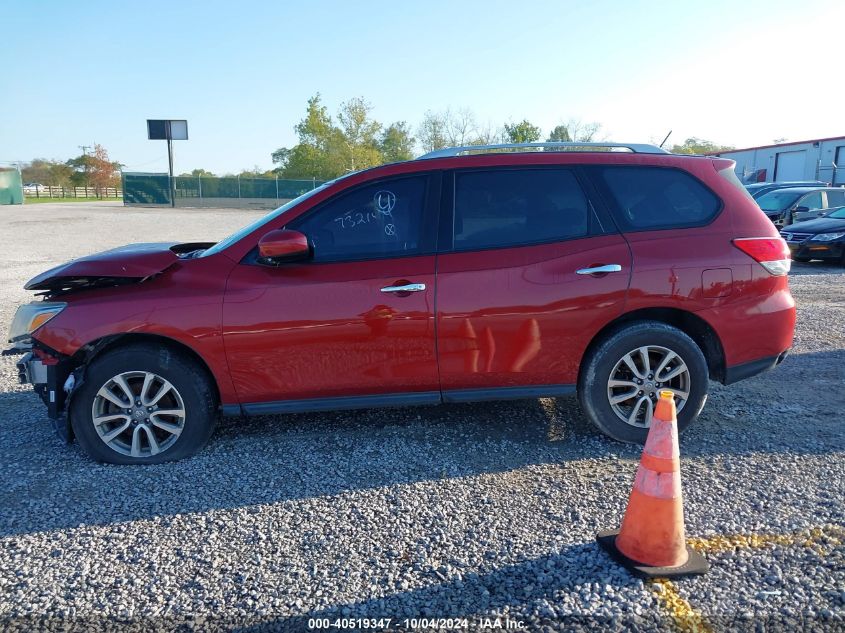 2014 Nissan Pathfinder Sv VIN: 5N1AR2MM5EC732144 Lot: 40519347