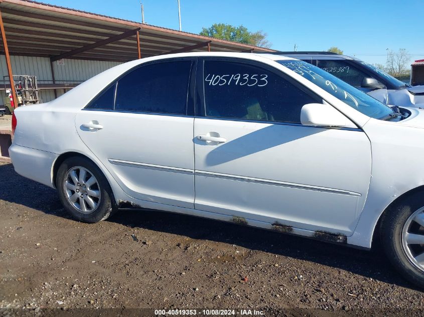 2004 Toyota Camry Xle VIN: 4T1BE30K84U298532 Lot: 40519353