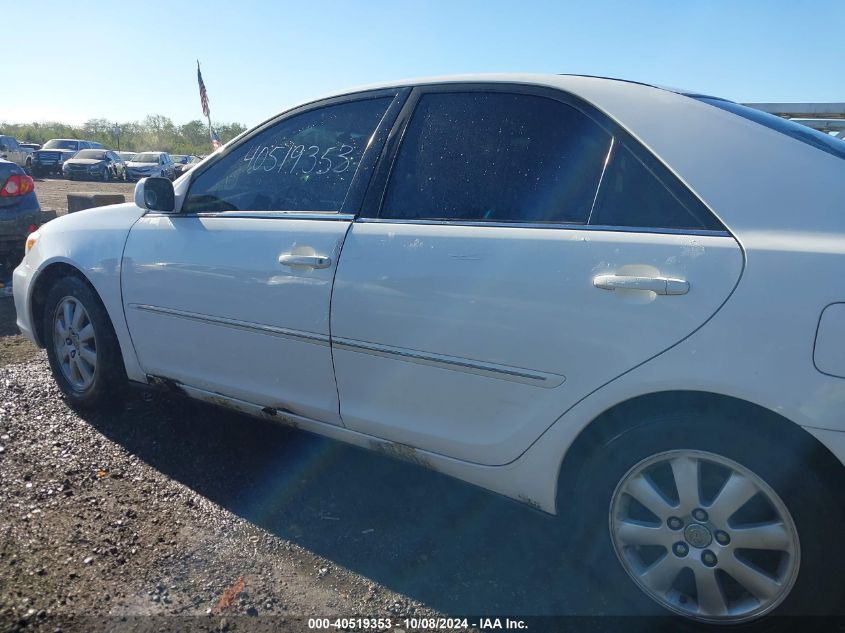 2004 Toyota Camry Xle VIN: 4T1BE30K84U298532 Lot: 40519353