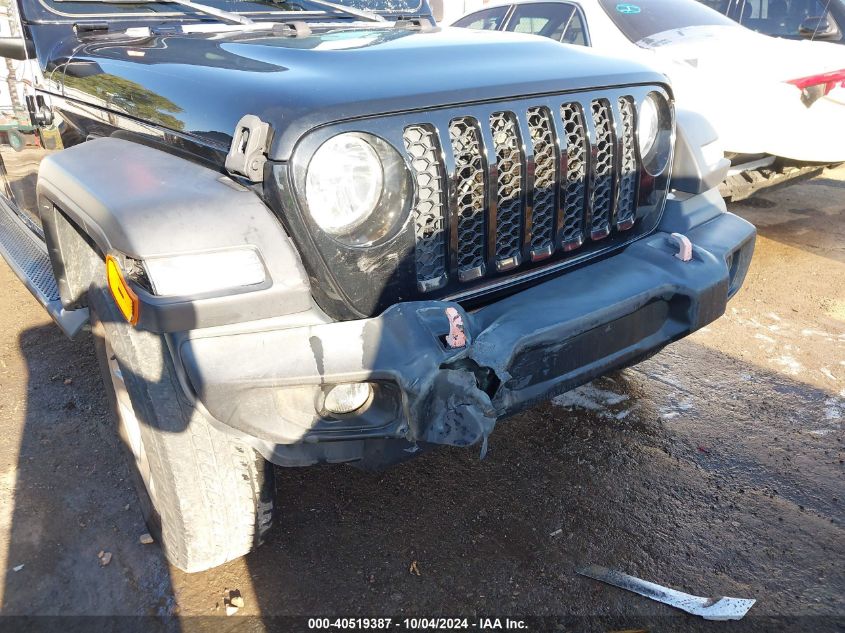 2020 Jeep Gladiator Sport S 4X4 VIN: 1C6HJTAG0LL125555 Lot: 40519387